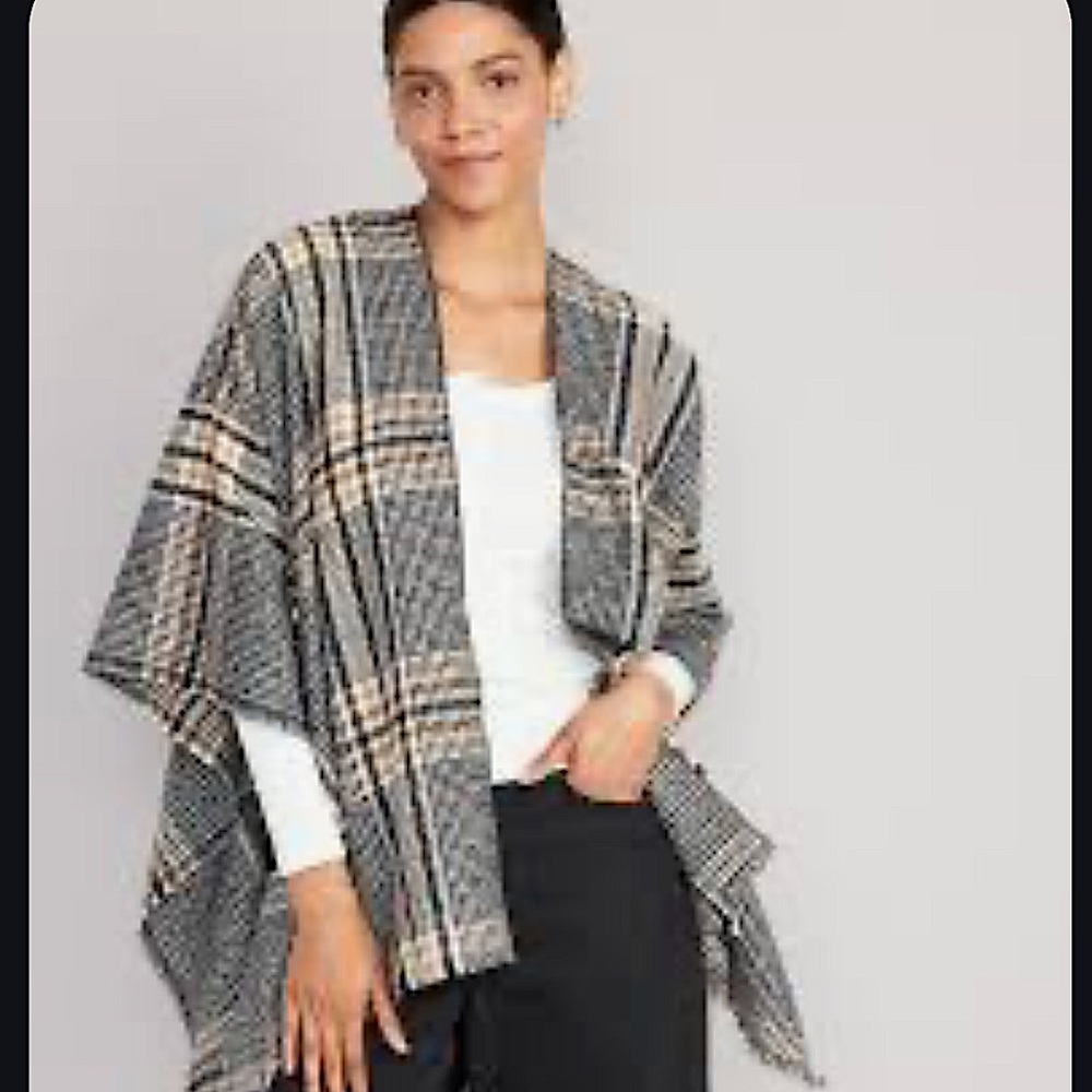 Old Navy Cozy Poncho - One Size